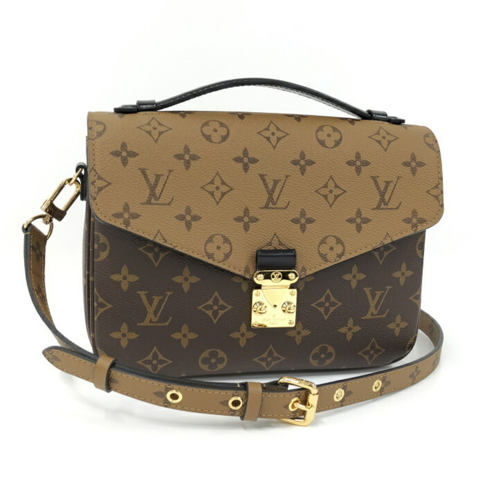 Louis Vuitton Pochette Metis MM Monogram Reverse Handbag